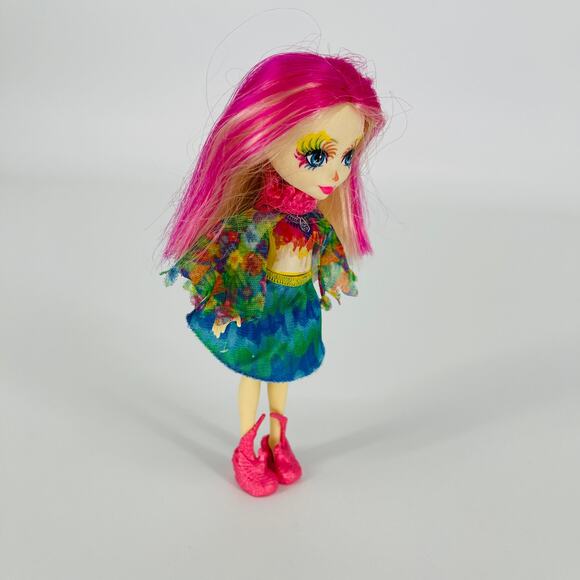 Mattel Enchantimals Peeki Parrot Doll Cut Hair Missing Parrot and Crown - GUC - Picture 4 of 15